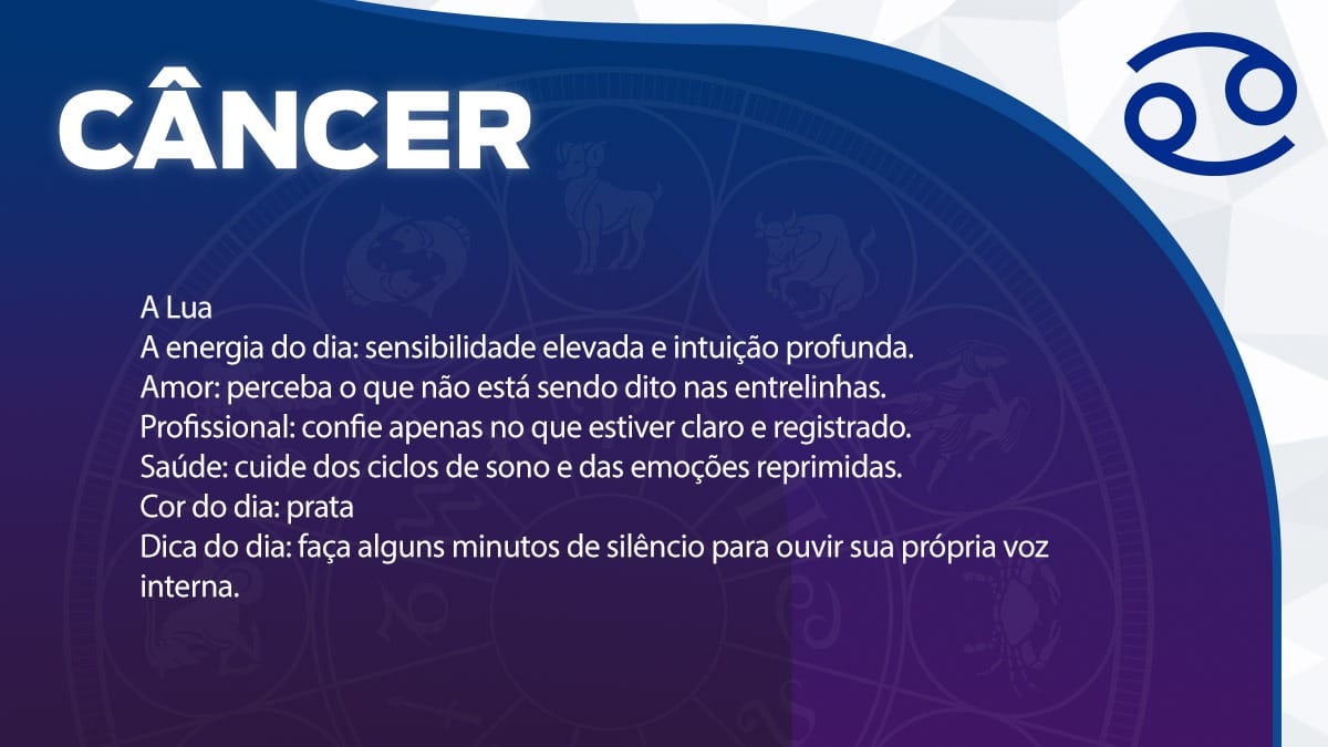 Previsão para Câncer / Arte/DL
