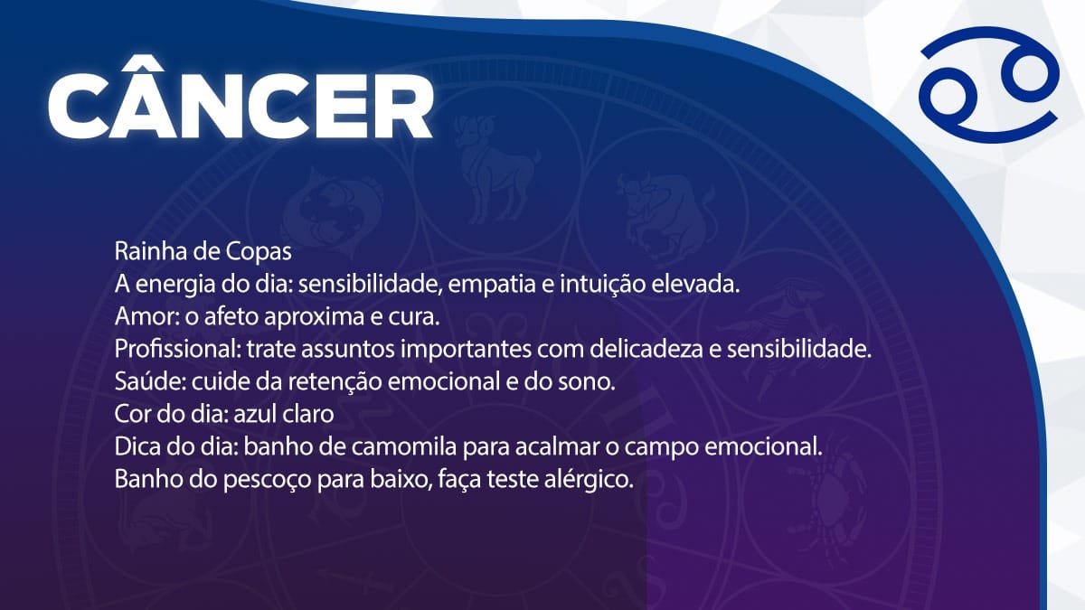 Previsão para Câncer / Arte/DL