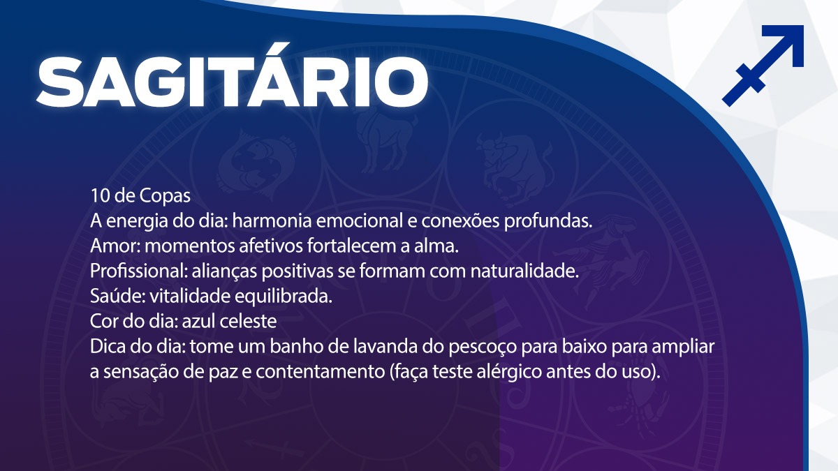 Previsão para Sagitário / Arte/DL