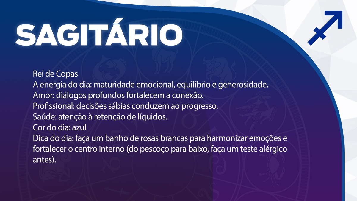 Previsão para Sagitário / Arte/DL