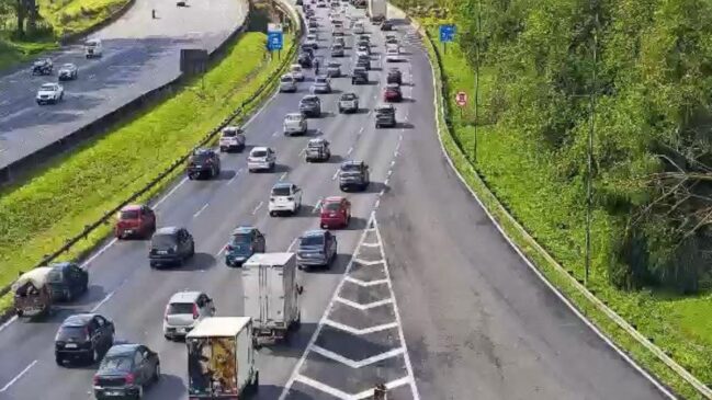 O total de acidentes no sistema despencou 49% em comparação ao mesmo feriado de 2025