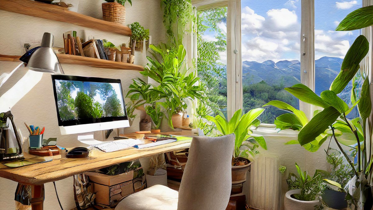 Além da estética, as plantas ajudam a criar espaços mais saudáveis para viver / Pixabay