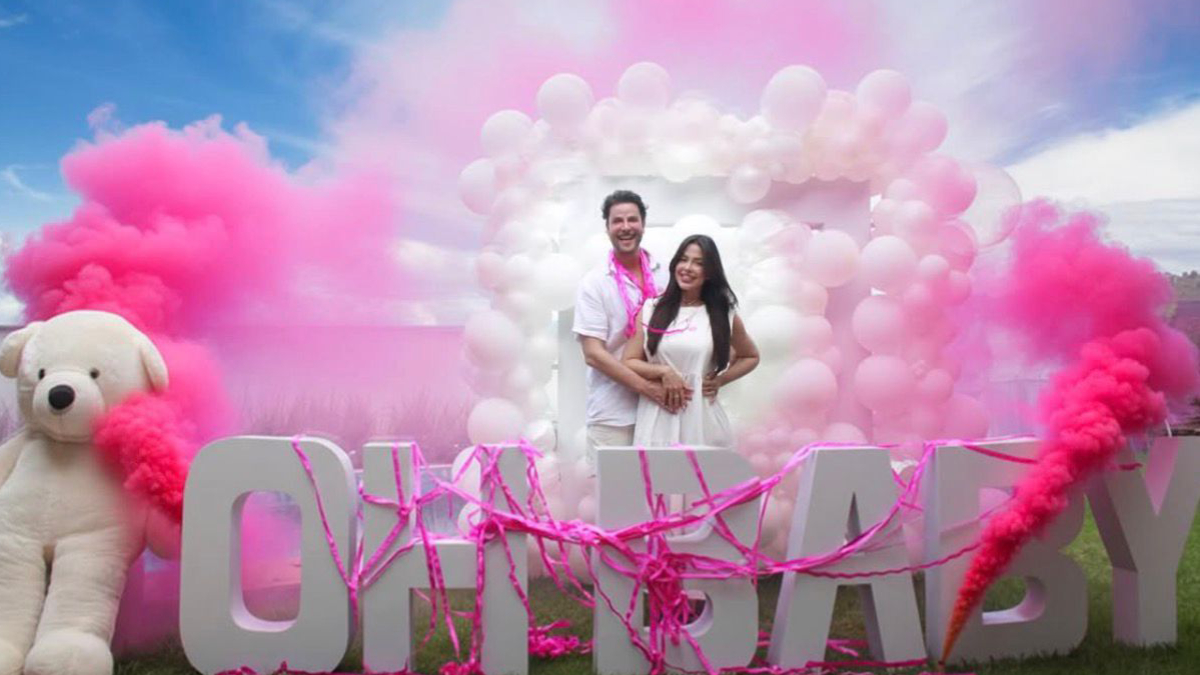 A médica e o marido Gustavo Marsengo confirmaram a primeira gravidez em dezembro