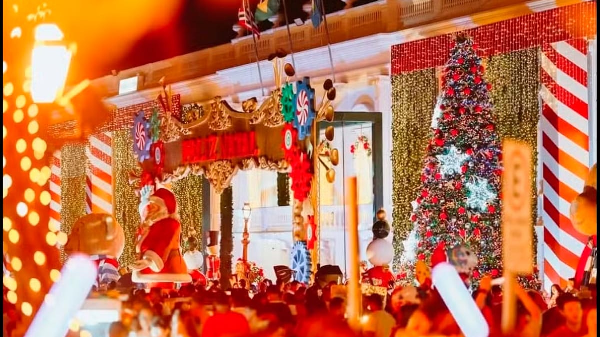 Decoração de Natal em São Luís Foto: Reprodução