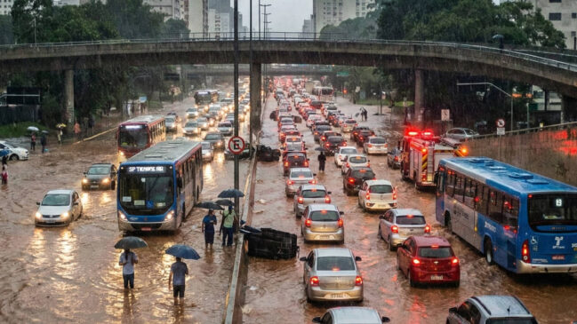 ZCAS já trouxe muitos problemas ao Brasil em 2024