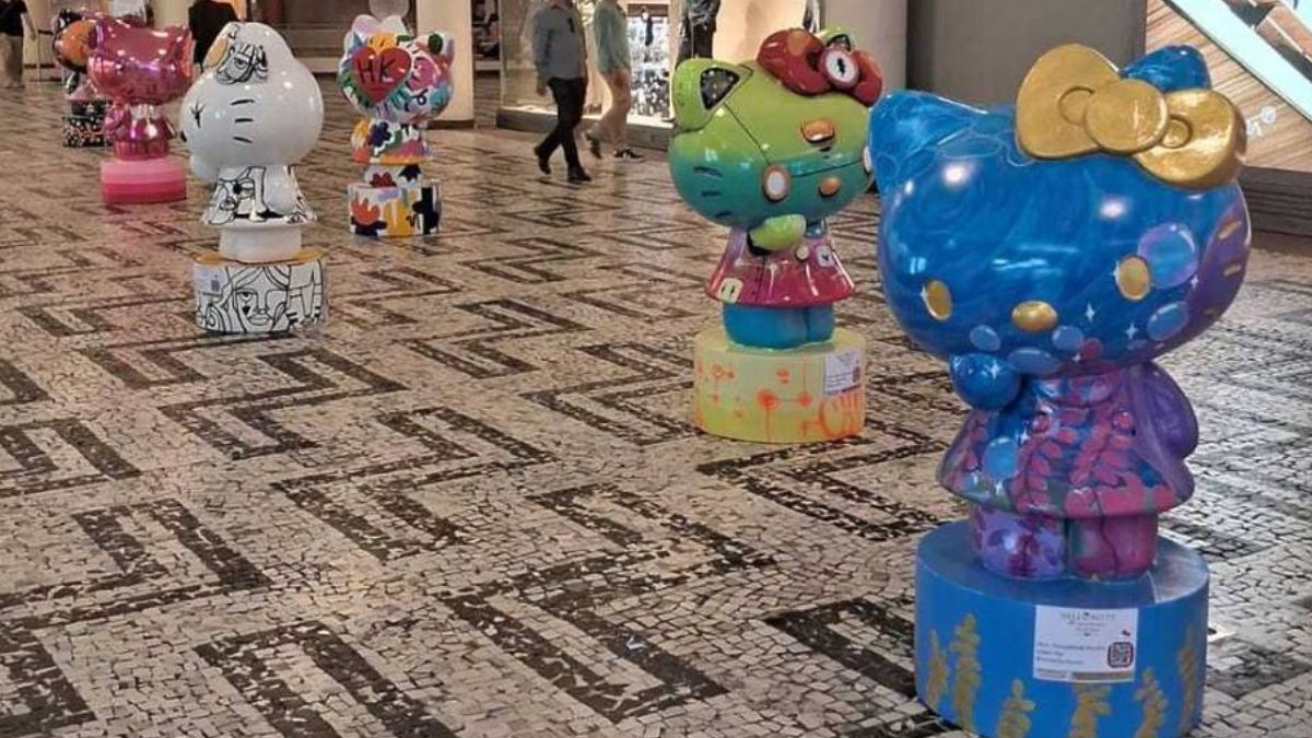 A Baixada vai receber a Hello Kitty Parade, uma exposição imersiva que une arte e entretenimento