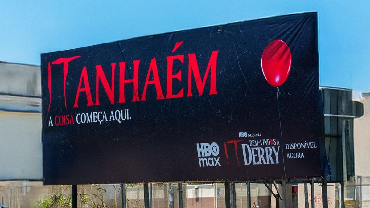 A cidade foi escolhida para participar da campanha Out of Home (OOH) de 'IT: Bem-vindos a Derry'