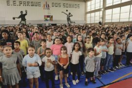 Escola cubatense venceu, em setembro de 2025, a premiação internacional na categoria Superação de Adversidades, concedida pela T4 Education