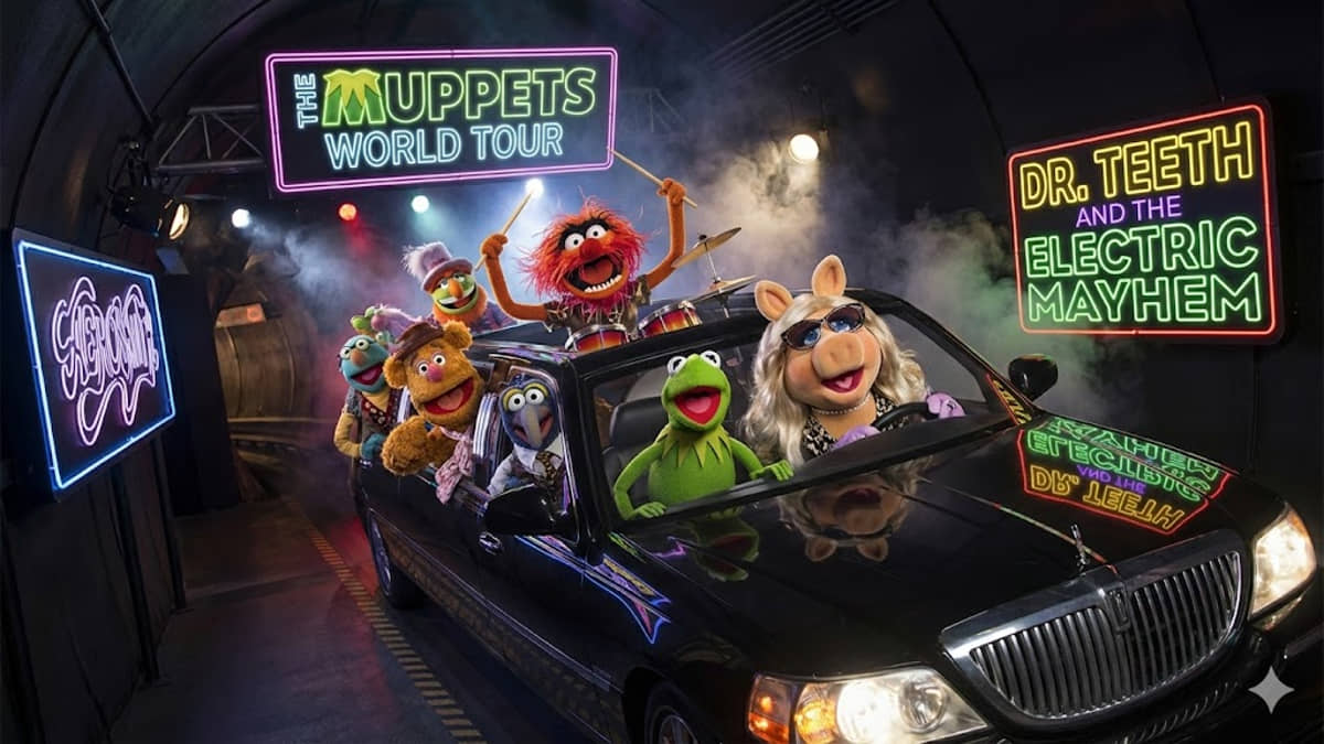 A famosa Rock 'n' Roller Coaster vai reabir temática dos Muppets