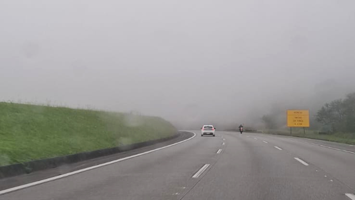 O fenômeno climático impactou principalmente quem viaja no início da noite