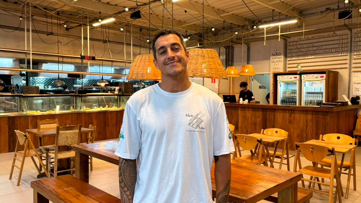 O chef Dario Costa, vencedor do Mestre do Sabor e participante do MasterChef - Isabella Fernandes/DL