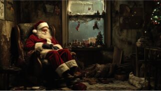 Nem todos se animam como as crianças com a chegada do Papai Noel