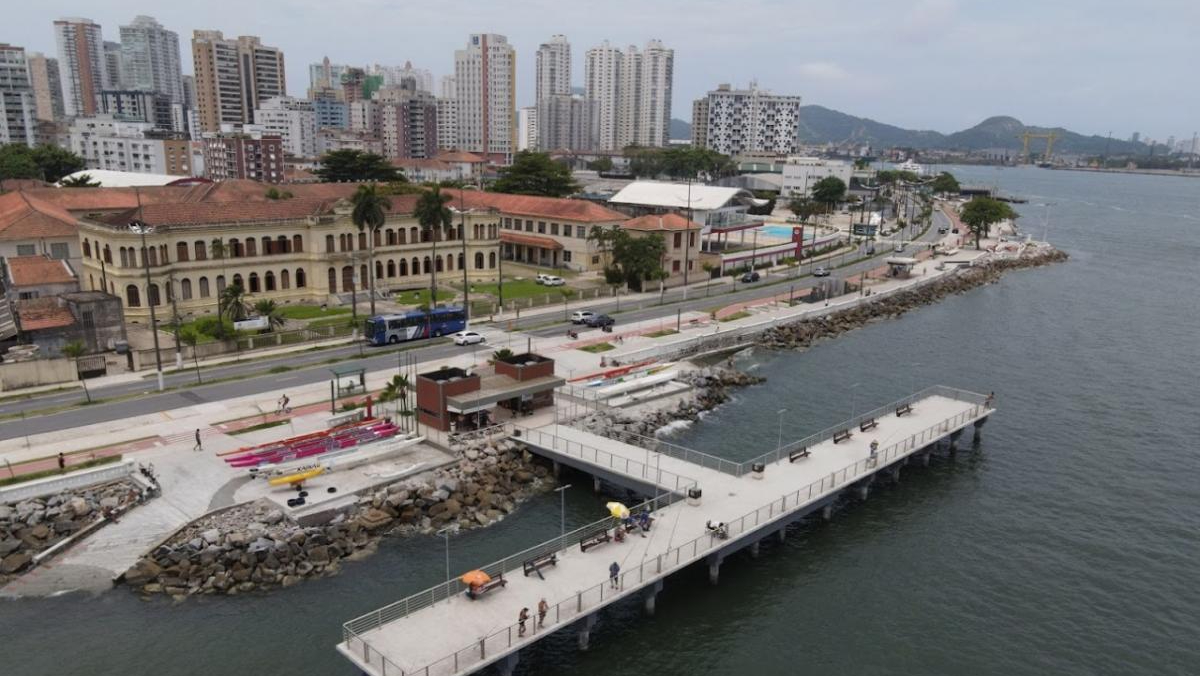 A combinação de natureza, cuidado urbanístico, áreas de convivência e identidade histórica criou algo raro / Divulgação/PMS