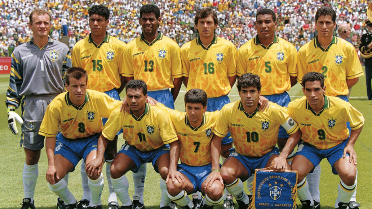 Está foi a Seleção Brasileira da Copa de 1994