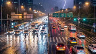 Uma nova frente fria passará pelo litoral de SP no começo dessa semana
