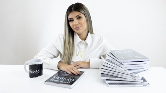 Wendy Dantas anunciou o lançamento de seu novo livro devocional