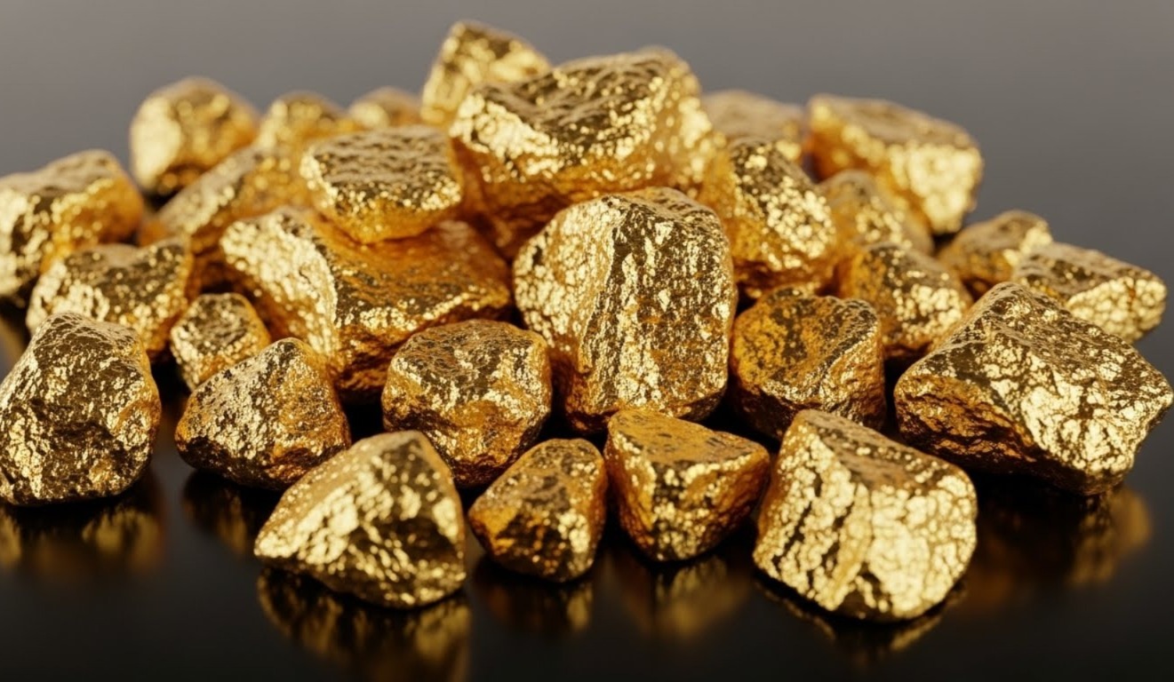 Além da grande reseva, esse país também extrai ouro de alta pureza