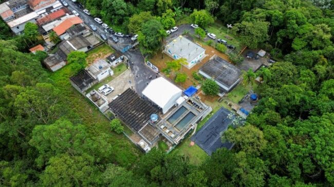 O reservatório recém-inaugurado tem capacidade para armazenar até 500 mil litros de água