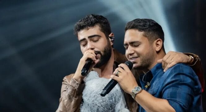 Um show do Henrique & Juliano terminou em caso de polícia