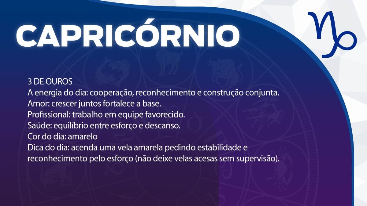 Previsão para Capricórnio / Arte/DL