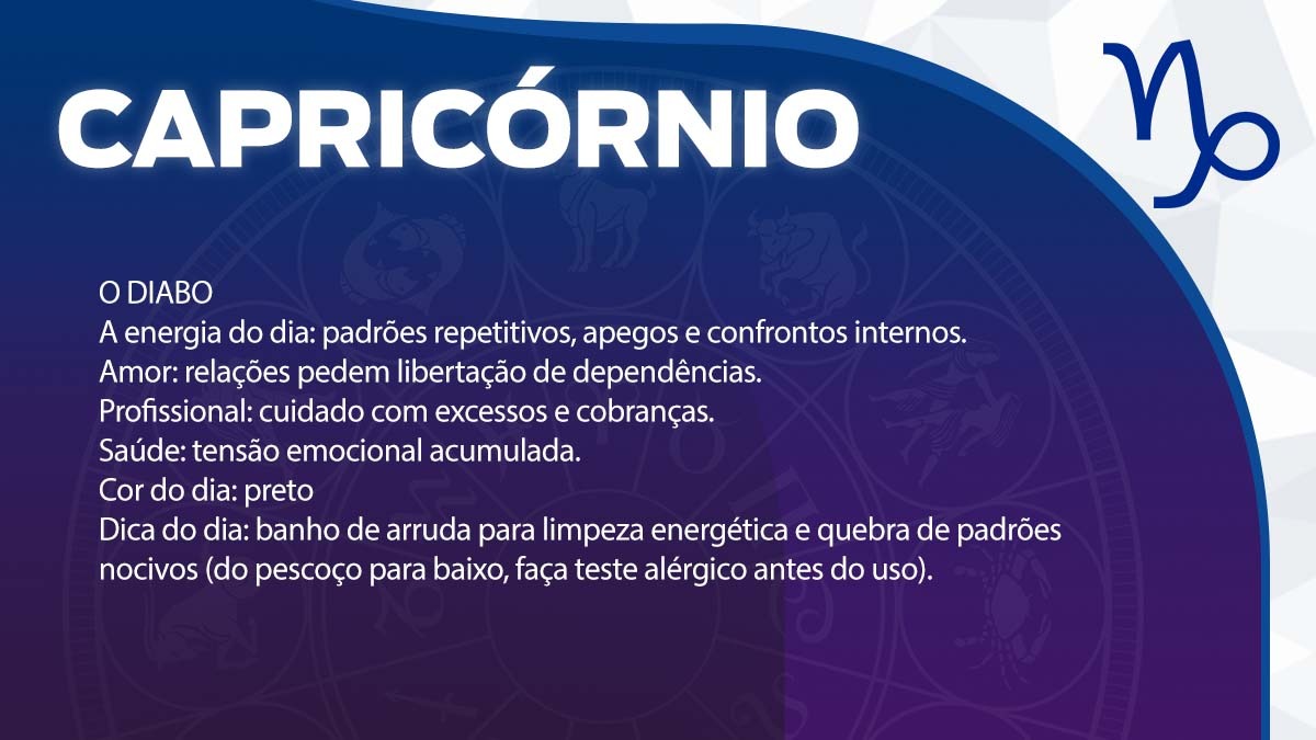 Previsão para Capricórnio / Arte/DL
