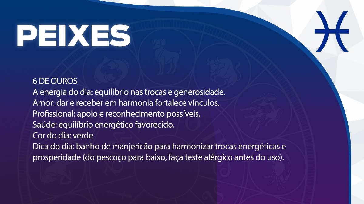 Previsão para Peixes / Arte/DL