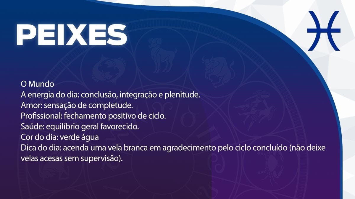 Previsão para Peixes / Arte/DL