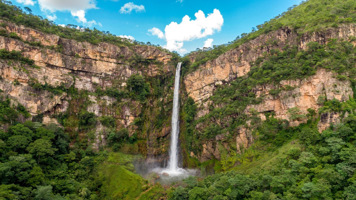 Salto do Itiquira (Formosa, Goiás) / Divulgação/Itiquira Park