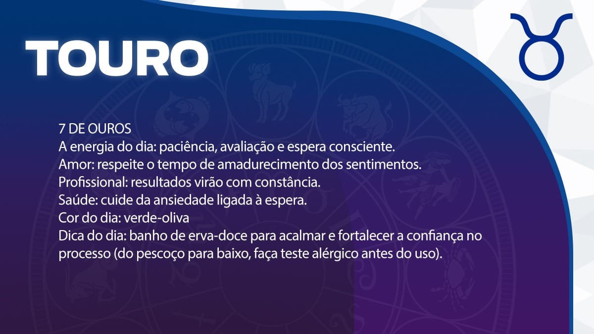 Previsão para Touro / Arte/DL