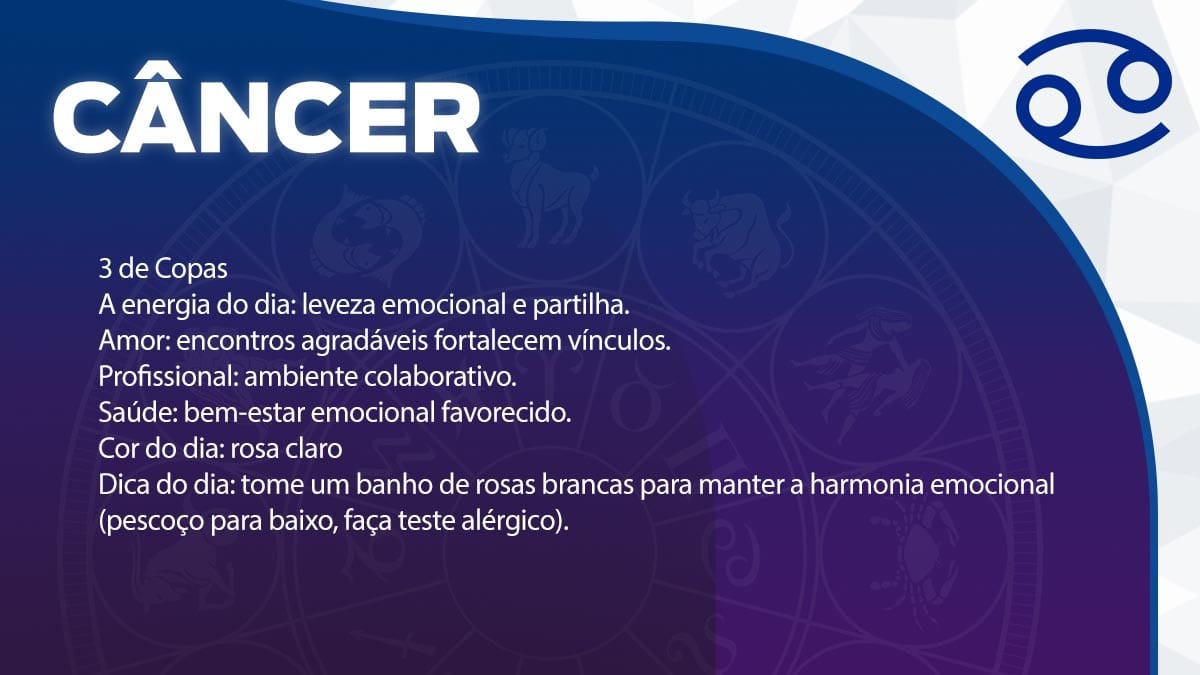 Previsão para Câncer / Arte/DL