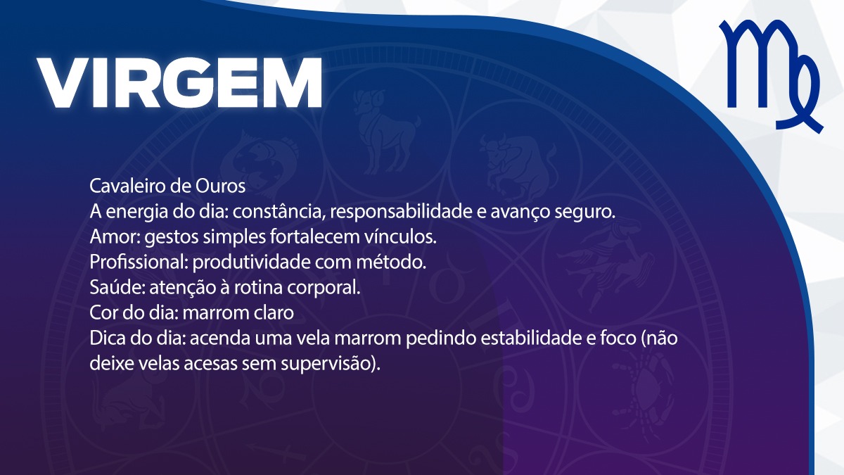 Previsão para Virgem / Arte/DL