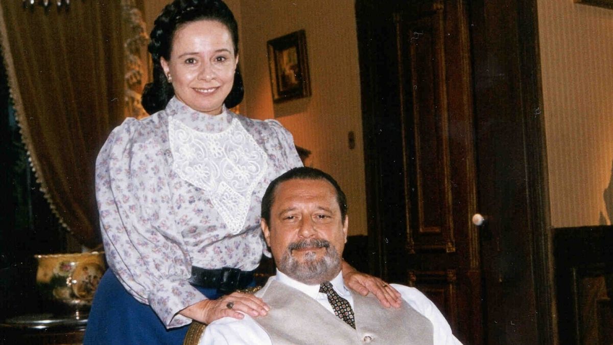 Gumercindo (Antônio Fagundes) e Maria do Socorro (Débora Duarte)