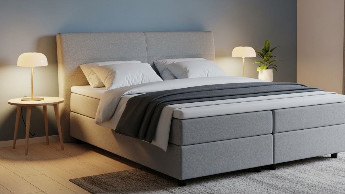 O luxo contemporâneo foca na harmonia visual onde a cama deixa de ser um simples depósito de objetos para se tornar o ponto central de elegância da suíte