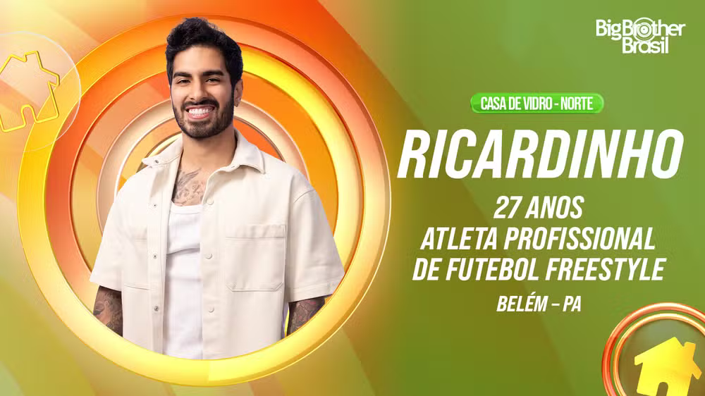 Extremamente competitivo, encara o reality como uma chance de estabilidade financeira / Divulgação