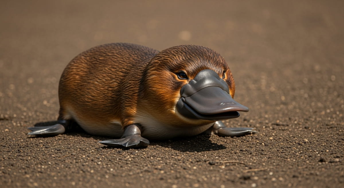 O ornitorrinco pertence ao grupo dos monotremados, um elo perdido da evolução