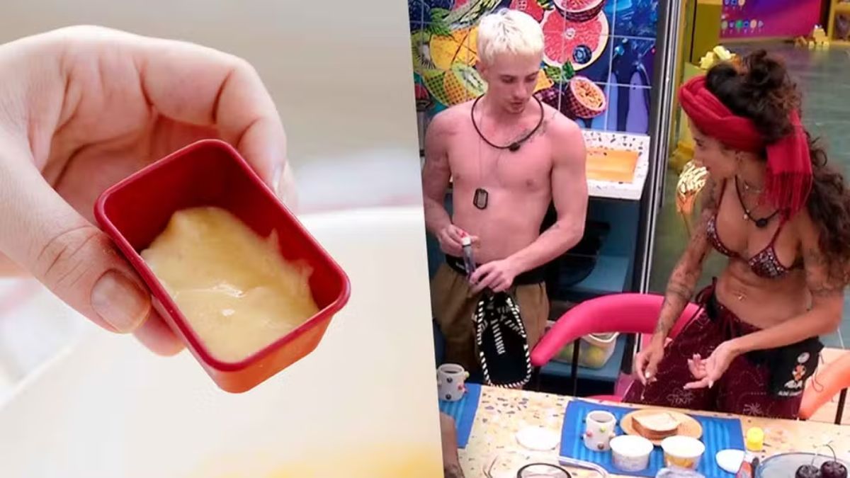Os brothers estranharam um pote de manteiga coberto por água no BBB 26