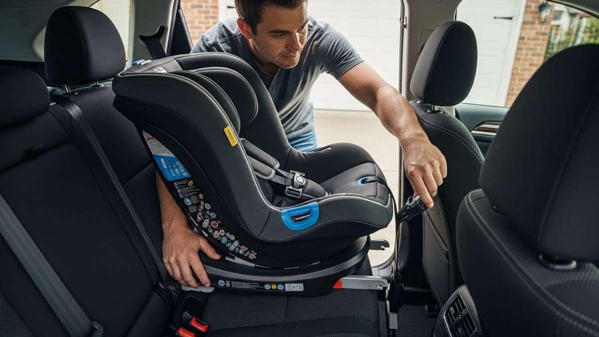 A norma exige o uso de dispositivos de retenção até que a criança complete 10 anos ou atinja 1,45 metro de altura