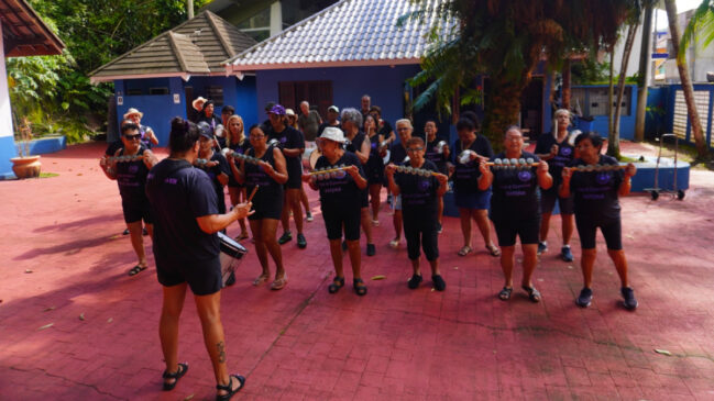 Os instrumentos foram escolhidos de acordo com as condições físicas de cada participante