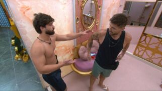 Paulo Augusto teria empurrado Jonas na corrida para atender o Big Fone