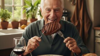 Pessoas que consomem carne podem ter mais chances de chegar aos 100 anos