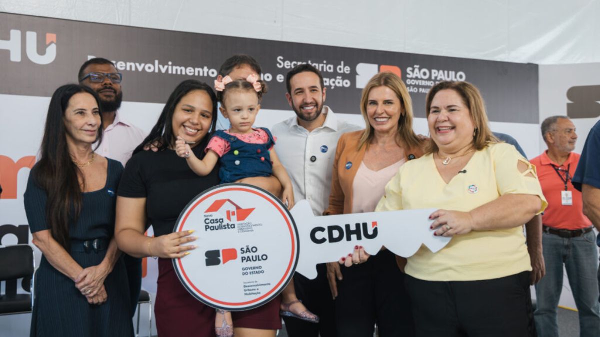 O Governo de São Paulo entregou o mais novo conjunto habitacional Cubatão K, na Ilha Caraguatá