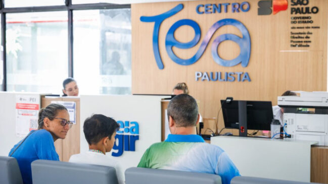 O Centro TEA Paulista possui outros 38 profissionais em sua estrutura