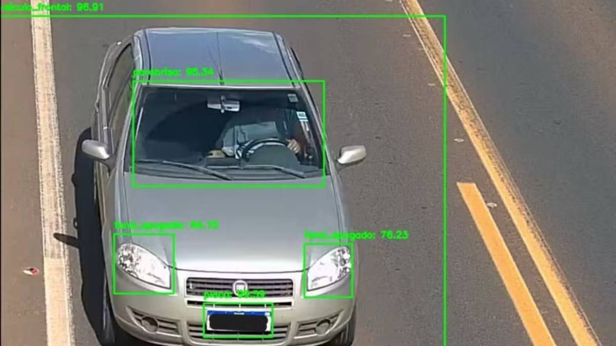 Além de flagrar infrações, a Inteligência Artificial também contribui para o registro e a contabilização mais precisa dos dado