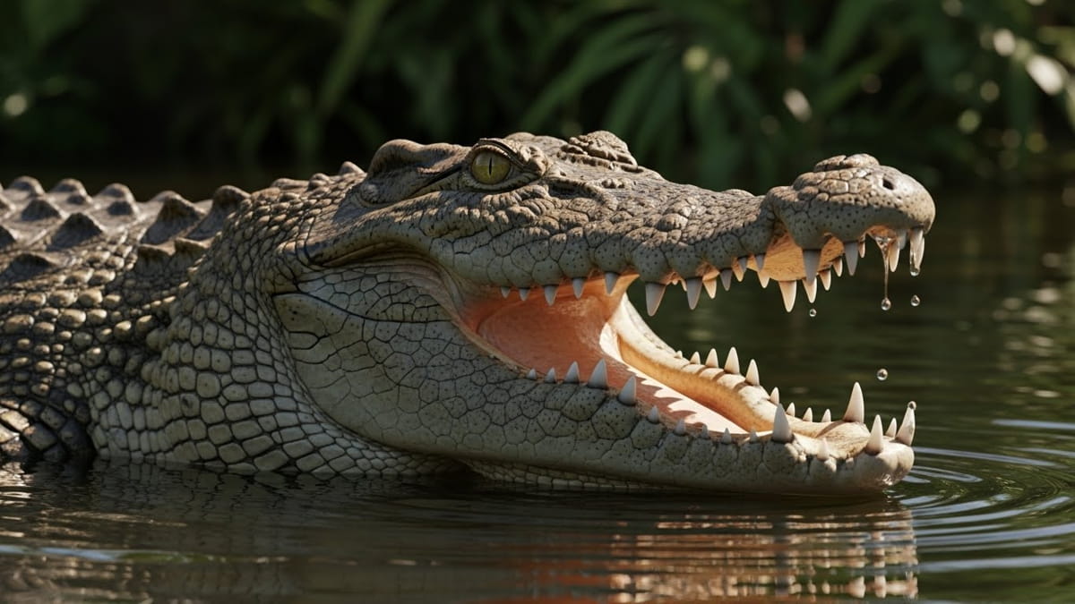 Um macho adulto pode ultrapassar os 6 metros de comprimento e pesar mais de 1.000 kg