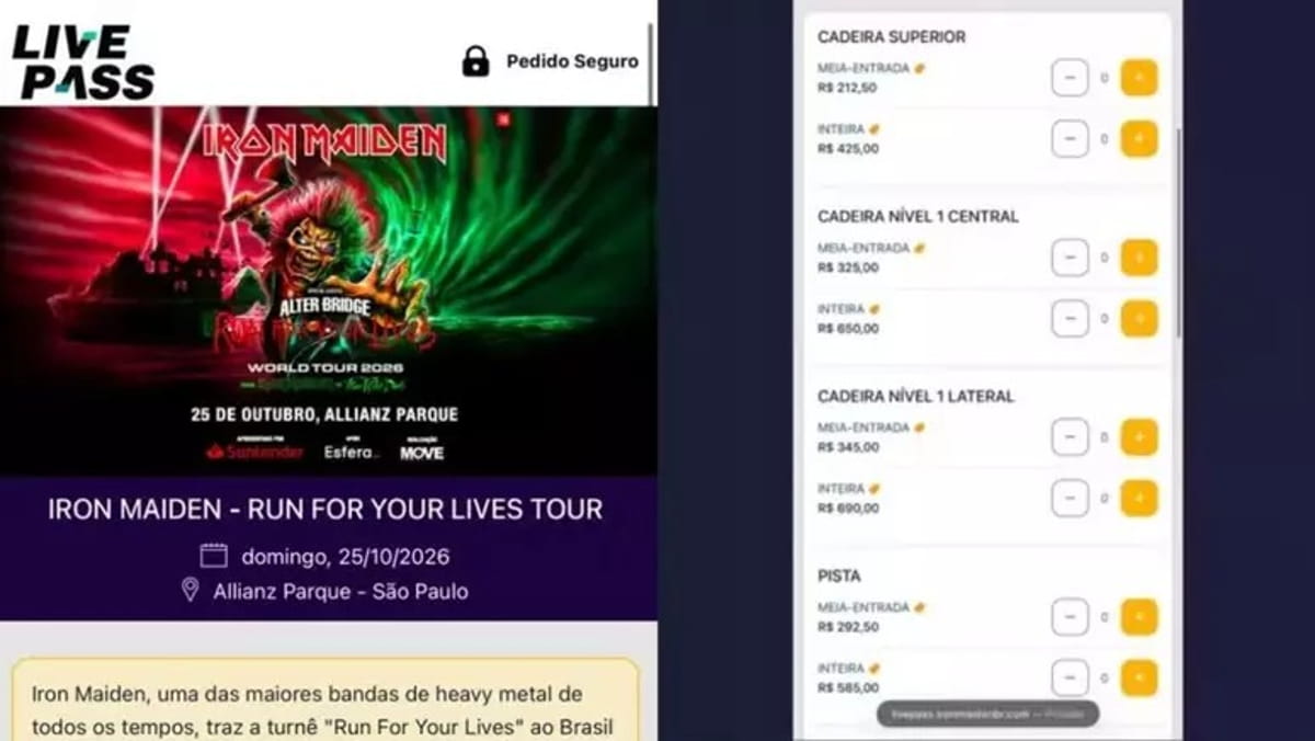 O esquema era sofisticado e usava a alta demanda pelo evento para atrair vítimas através de um site praticamente idêntico ao oficial