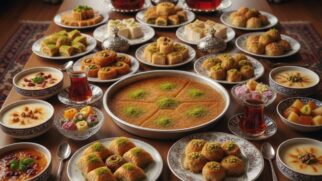 Sobremesa tradicional da Turquia lidera ranking do TasteAtlas ao unir massa crocante, queijo derretido e calda quente, desbancando clássicos da confeitaria internacional