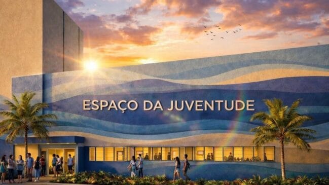O Espaço da Juventude é uma iniciativa voltada para a capacitação, cultura e lazer em Praia Grande