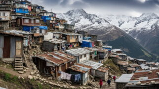 Em uma das economias mais ricas do mundo, a precariedade existe, mas assume contornos muito diferentes daqueles observados em regiões marcadas pela miséria extrema