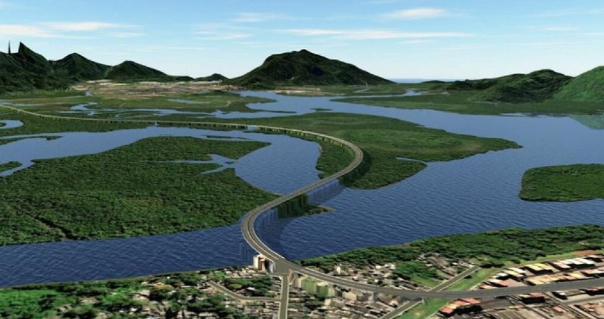 A proposta é audaciosa: uma via expressa de 13,5 quilômetros que permitirá aos veículos pesados descerem pela Imigrantes e seguirem direto ao Porto