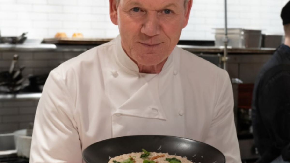 O chef Gordon Ramsay usa um truque simples para evitar cheiro forte de cebola